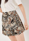 Mixed Animal Print Skort, Stone, large
