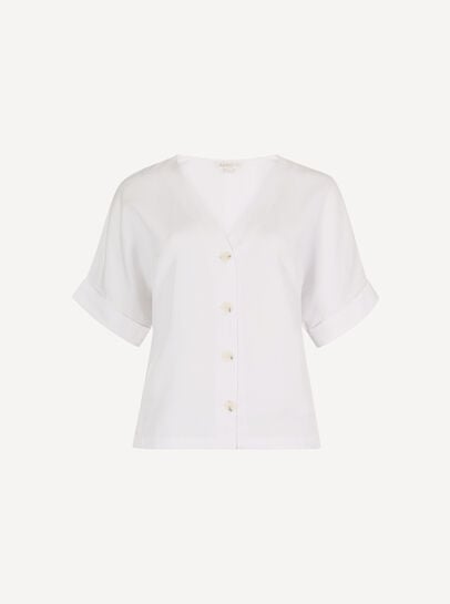Lightweight V-neck Blouse