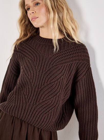 Chunky Cable Knit Jumper