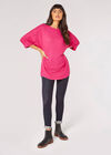 Soft Touch Batwing Top, Fuchsia, large