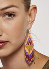 Longstring Moroccan Earrings, Assorted, large