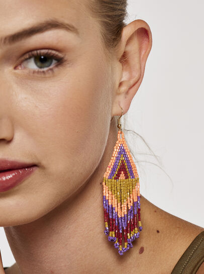 Longstring moroccon earrings