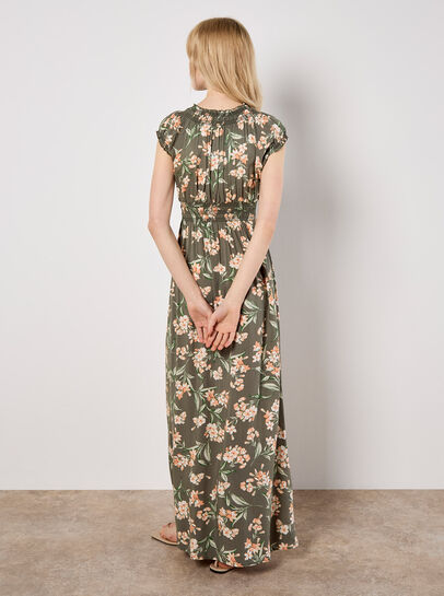 Jasmine Floral Wrap Maxi Dress