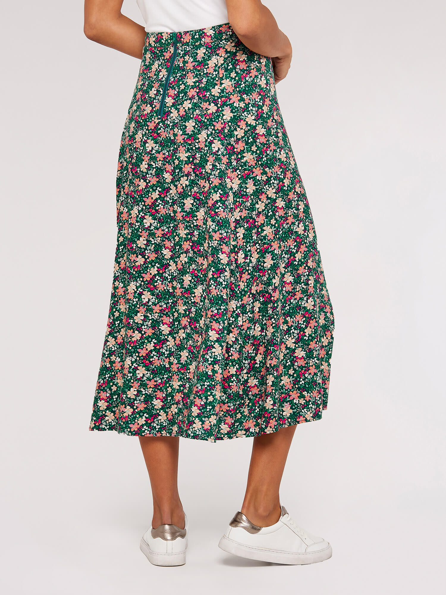 Next floral midi skirt clearance