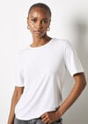 Slim Fit Classic T-Shirt, White, large