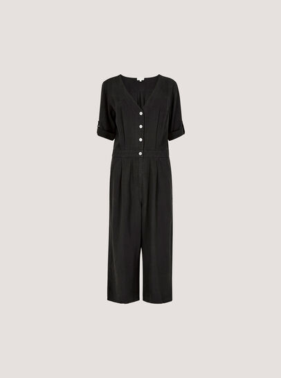 Wide Leg Culotte Jumpsuit