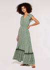 Crochet Maxi dress, Green, large