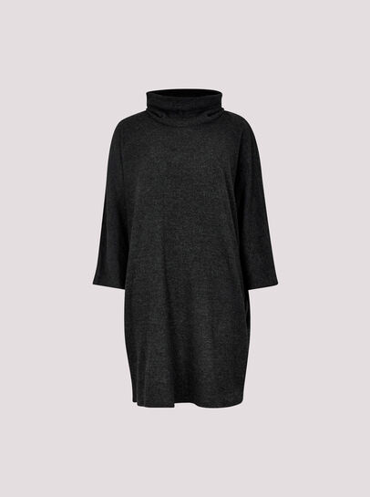 Soft Touch Cocoon Mini Dress