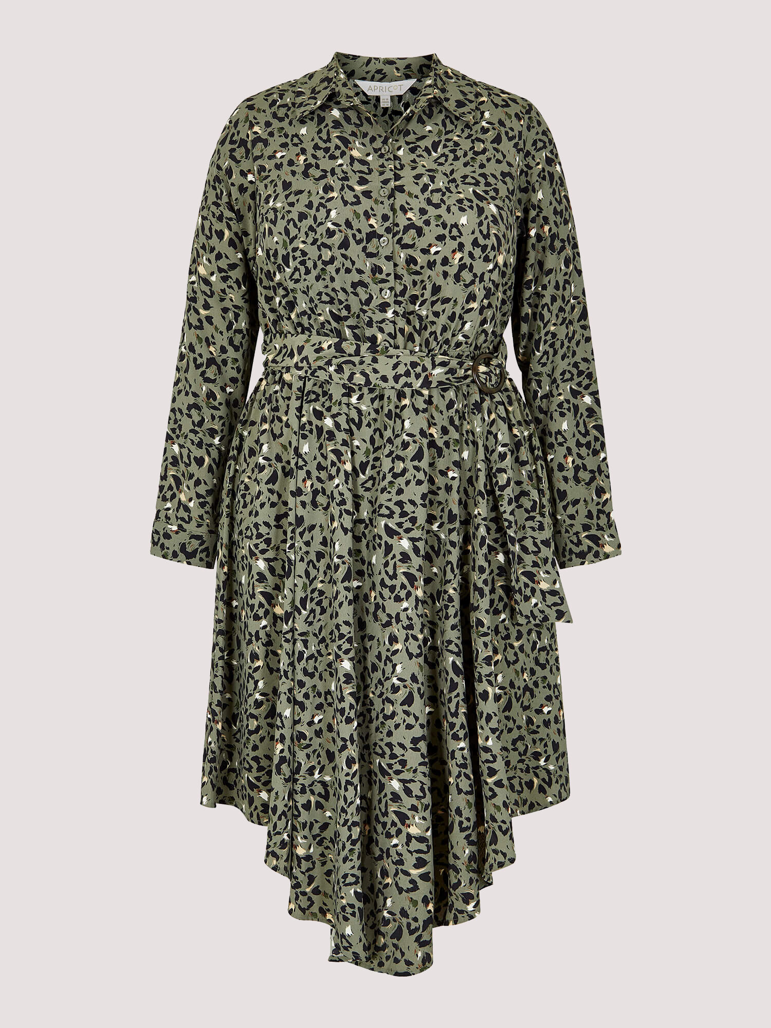 Animal print midi dress uk online