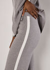 Mono Stripe Joggers, Grey, large
