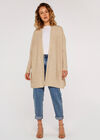 Lurex Cardigan, Stone, large