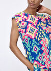 Colour Pop Ikat T-Shirt, Blue, large