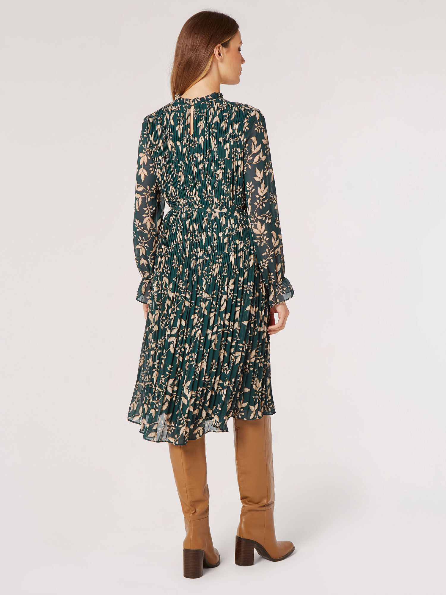Chiffon dress midi hotsell