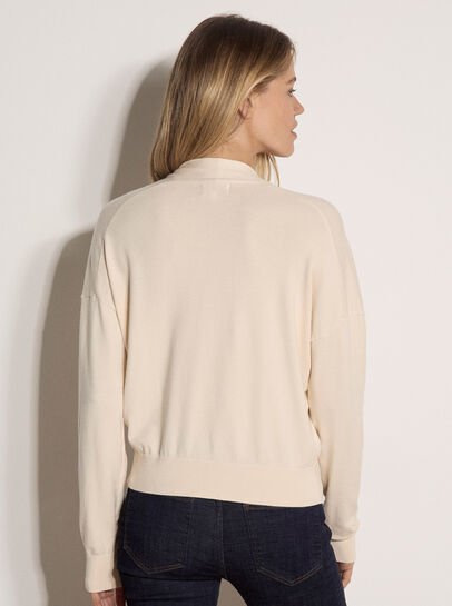 Soft Fine Knit Wrap Jumper