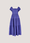 Self Check Midi Dress, Purple, large