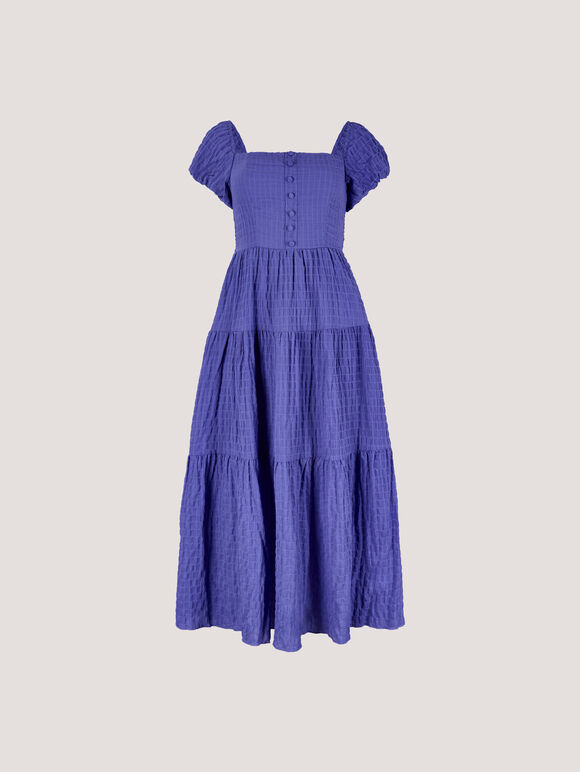 Self Check Midi Dress, Purple, large
