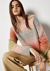 Ombre Space Dye Boucle Jumper, Pink, large