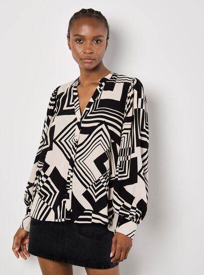 Geo Squares Shirt