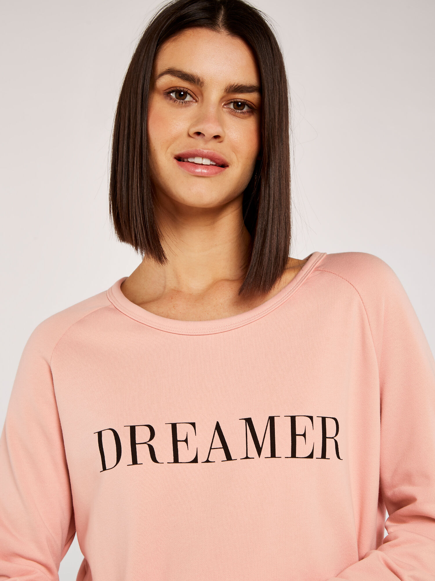 Dreamer Soft Long Sleeve Jumper Apricot Clothing