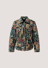 Floral Tapestry Jacket, Black, large