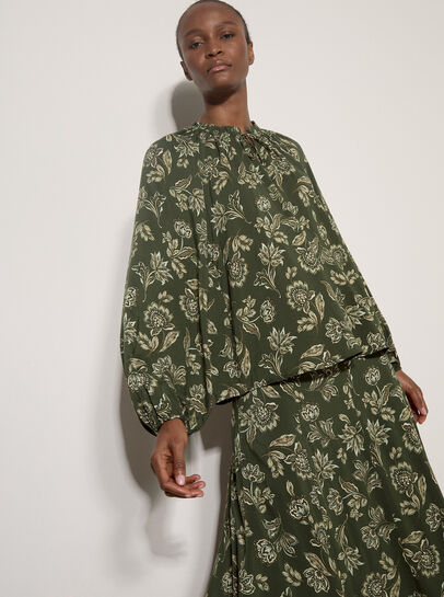 Folk Floral Blouse