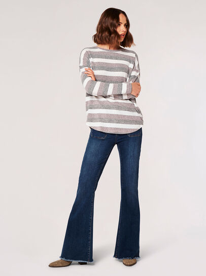 Soft Touch Stripe Top