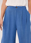 Palazzo Trousers, Blue, large