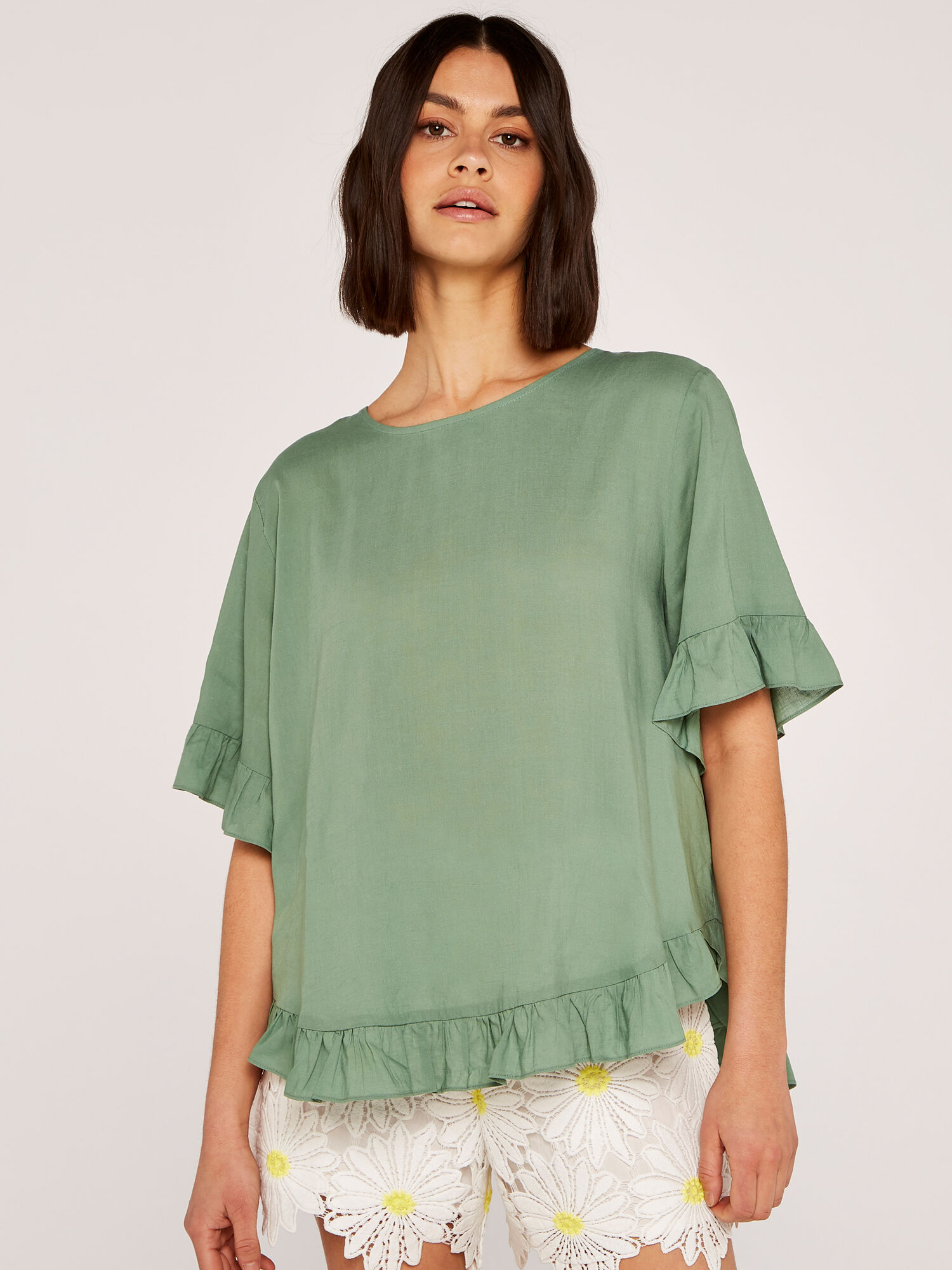 Frill detail cheap