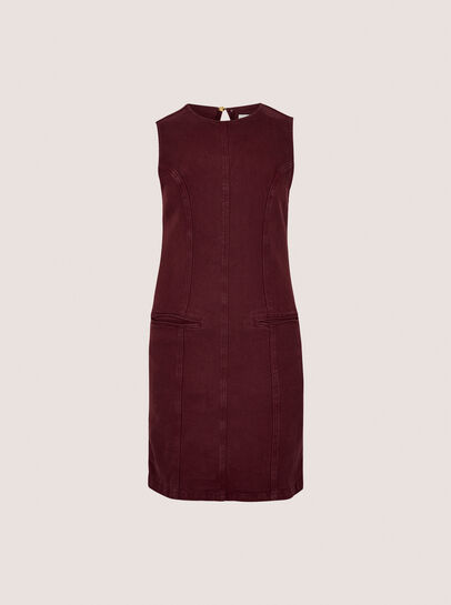 Denim Shift Mini Dress