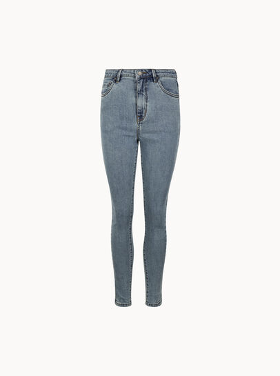 Sienna Slub Skinny-Fit Jeans