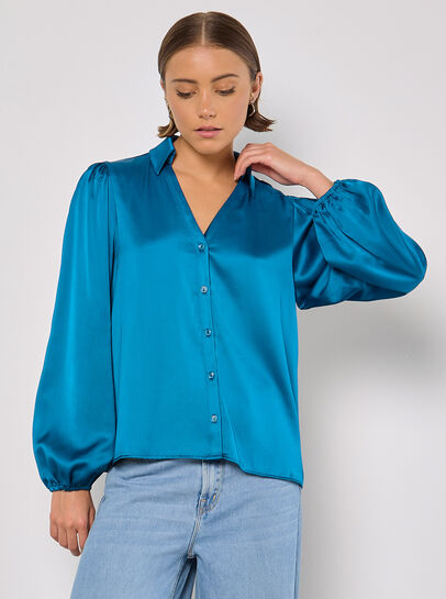 Soft Satin Shirt