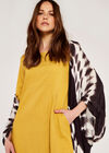 Linen Dress with Pockets, Mustard, large
