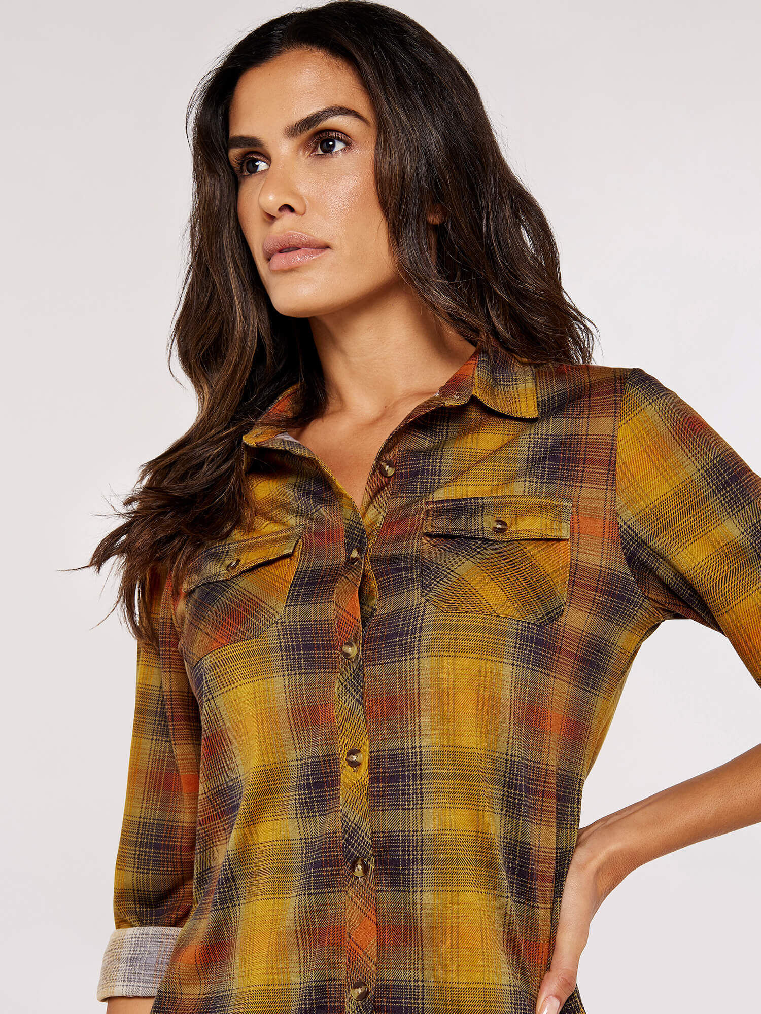 Checked shirt for womens on sale