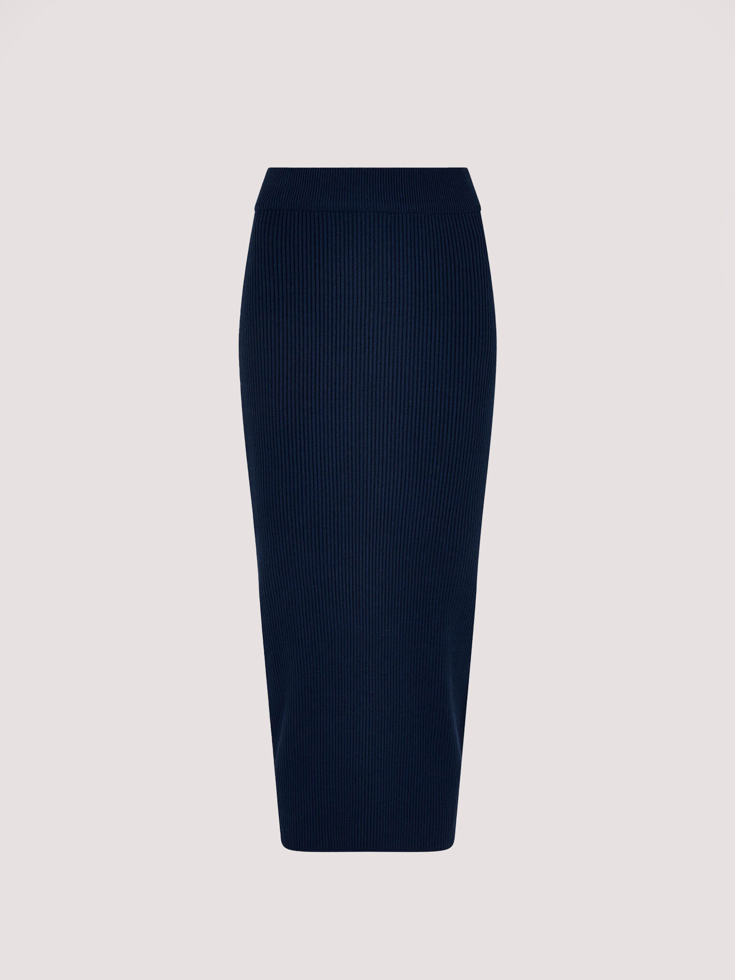 Knit skirt navy clearance