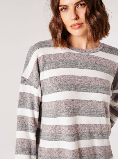 Soft Touch Stripe Top