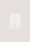 Daisy Mesh Shorts, Cream, large