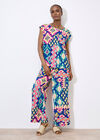 Colour Pop Ikat T-Shirt, Blue, large