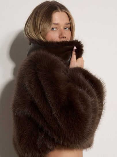 Luxe Faux Fur Short Jacket