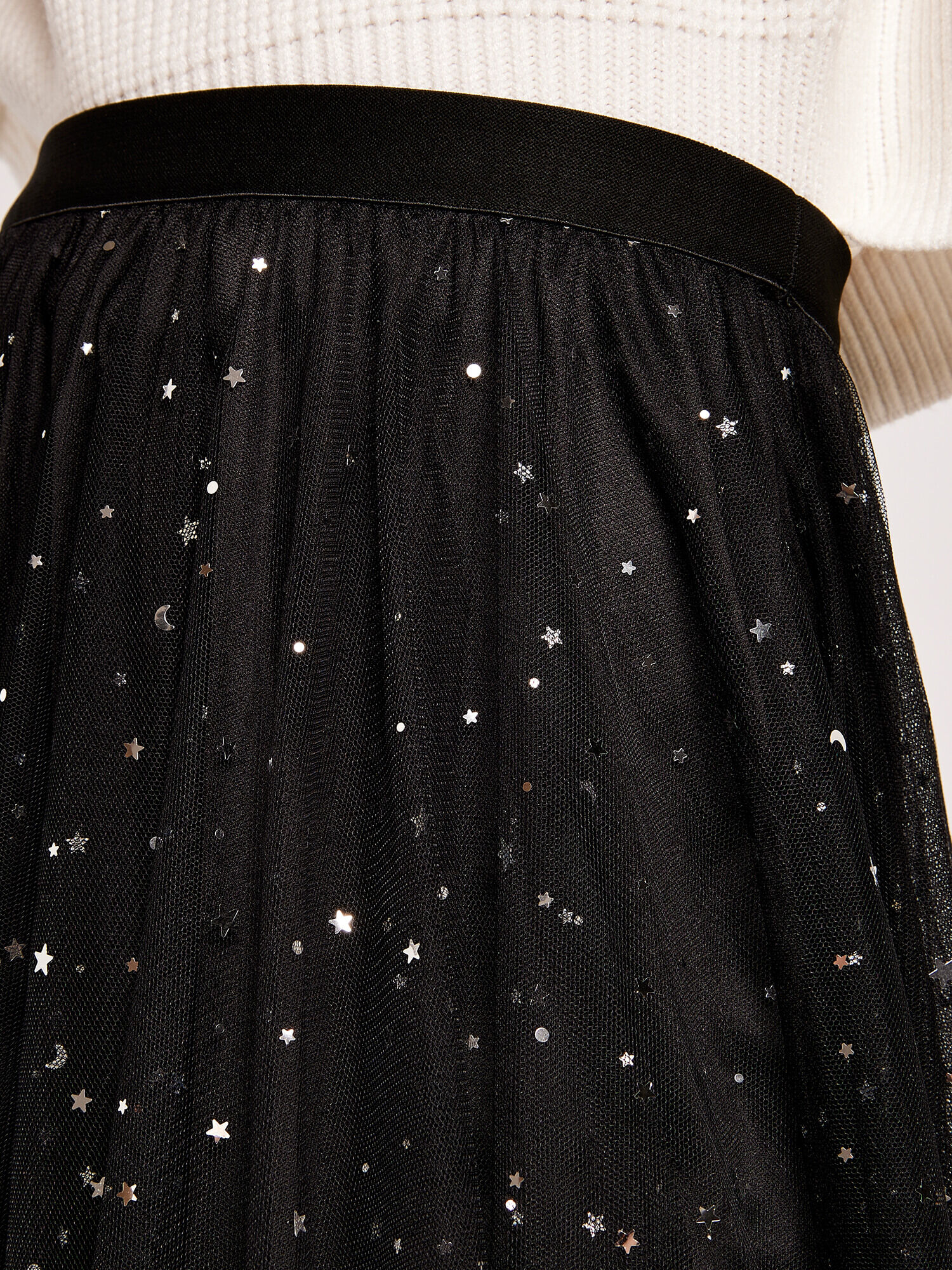 Star skirt black cheap