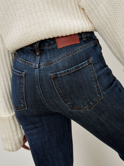 Lena Fit And Flare High Waist Jeans