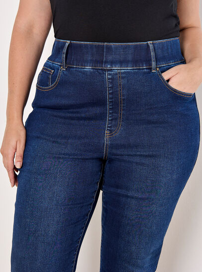 Curve Lola High-Waist Flare Jeggings