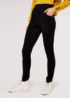 Ponti Side Split Trouser, Black, large