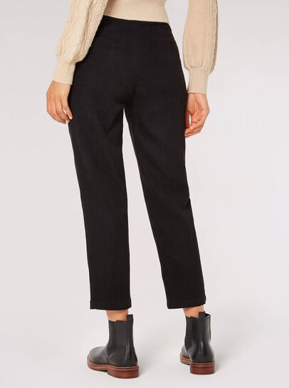 Straight Leg Twill Trousers