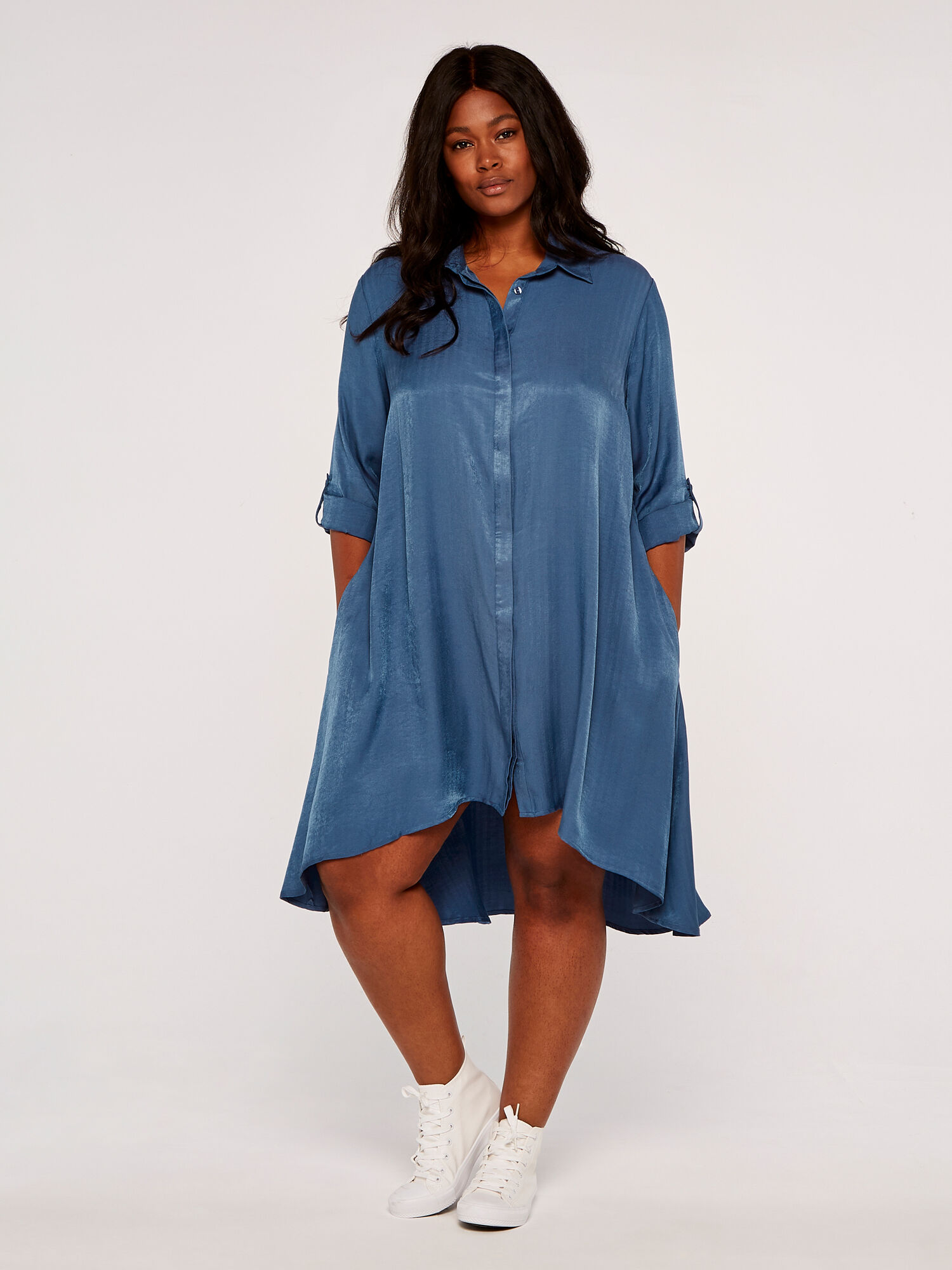 Denim shirt dress plus size uk new arrivals