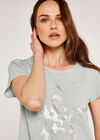 Iridescent Star Tee, Mint, large