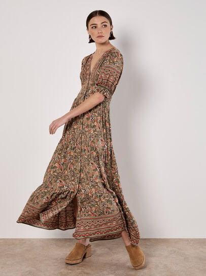 Sarasa Floral Maxi Dress