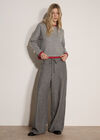 Soft Layered Look Jumper, Grey, large