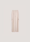 Wide Leg Fluid Cargo Trousers, Stone, large