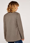 Heritage Check Tailored Jacket, Stone, large