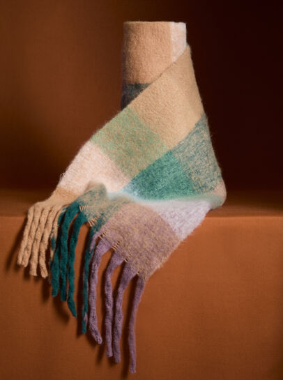 Colourblock Square Scarf